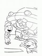 Little Einsteins Popular Library Clipart Coloring sketch template