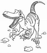 Coloring Kids Pages Dinosaur sketch template