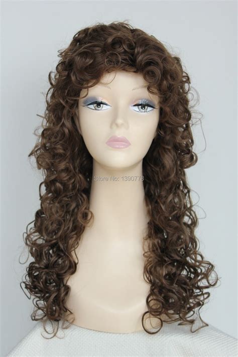 21inch Ladies Kinky Curly Afro Wig Long Kinky Curly Wig For Black Women