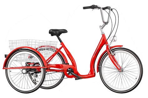 rower trojkolowy dawstar sewilla czerwony cena opinie dane techniczne