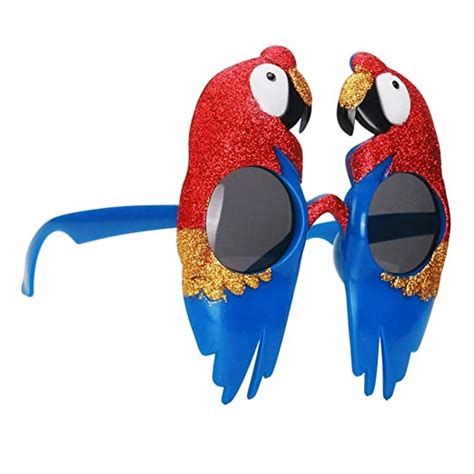 ijarp novelty fun bird parrot sunglasses halloween christmas costume eyewear macaw glasses