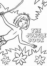 Jungle Coloring Pages Book Kids Printable Color Print Books Mowgli Bestcoloringpagesforkids Disney Sheets Adult Drawing Library Animal Popular Codes Insertion sketch template