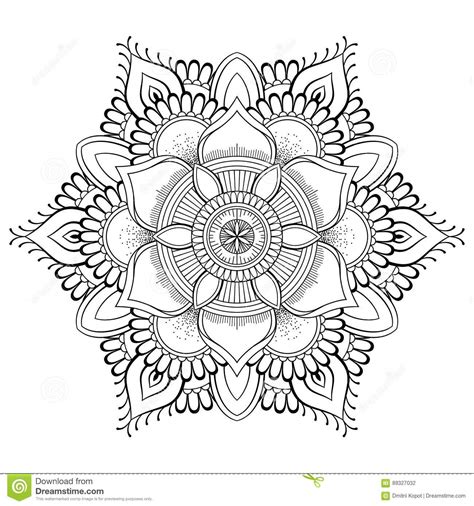 oriental pattern coloring page coloring pages