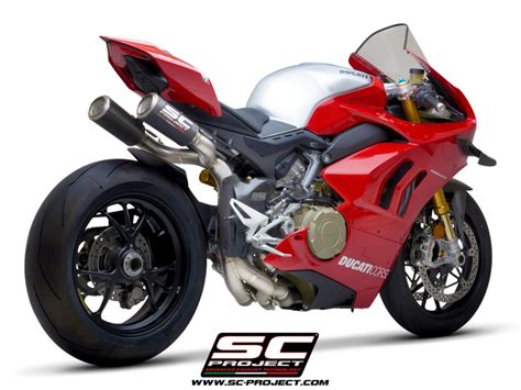 sc project  full exhaust system  ducati panigale  vr