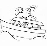 Boat Coloring Kids Pages Boats Transportation Printable Clipart Sheet Children Cliparts Print Color Comment Attribution Forget Link Don Wave sketch template
