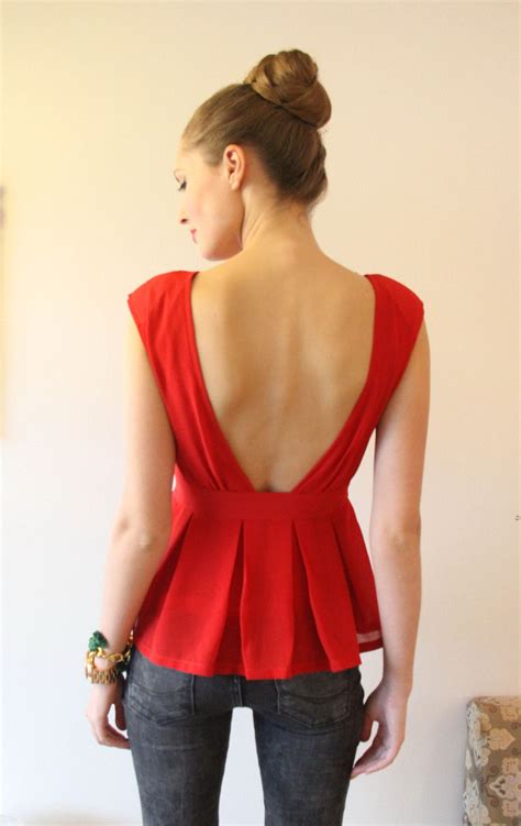 Backless Open Back Tops 21 Fashion Pretty Outfits