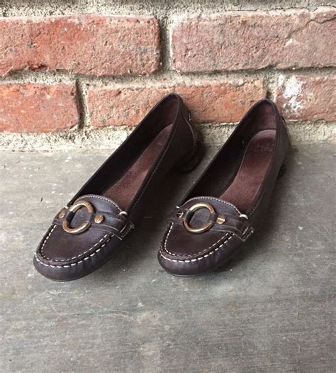 dark brown leather flats walnut brown leather shoes etsy leather slip  shoes brown
