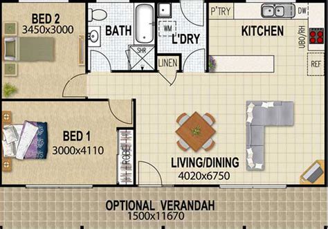 bedroom granny flat packages granny flat plans house plans flat plan