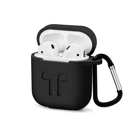 discount    soft case cover  apple airpods silicone cover protector  dust plug