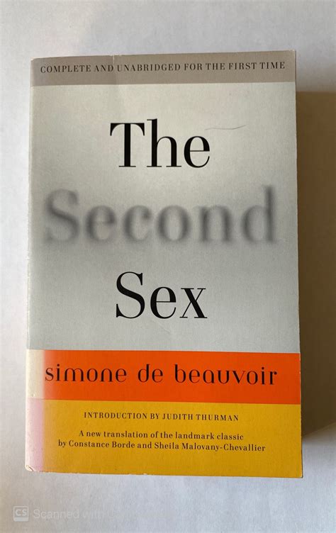 Second Sex Simone – Telegraph