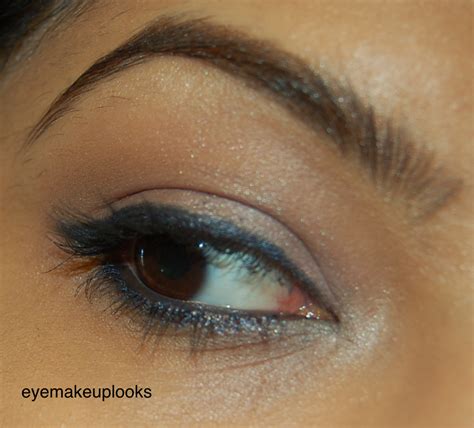 An Eye Makeup Addicts Blog Look Soft Pink With Dark Blue