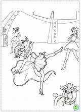 Princess Coloring Popstar Pages Barbie Dinokids Close Print sketch template
