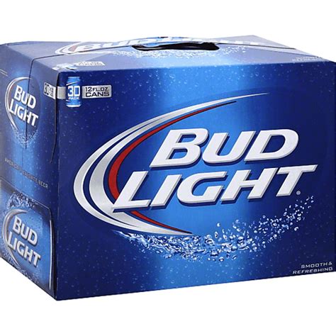 Bud Light® Beer 30 Pack 12 Fl Oz Cans Shop Market