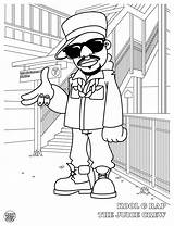 Hip Hop Coloring Pages Book Hiphop Mark 2pac Holiday Getcolorings Colouring Dokument Presents Printable Print Colo Evolution Color sketch template