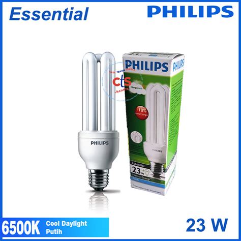 Jual Lampu Philips Essential 23w 23 W 23 Watt 23watt Putih Jakarta