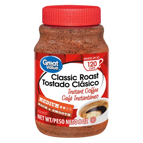 great  classic roast medium instant coffee  oz walmartcom