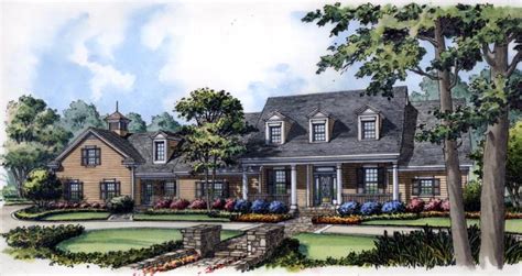 colonial cape  house plan family home plans blog