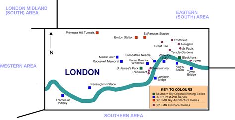 london area map