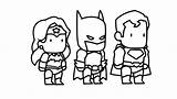 Dc Super Coloring Friends Pages Getcolorings Superhero Getdrawings sketch template