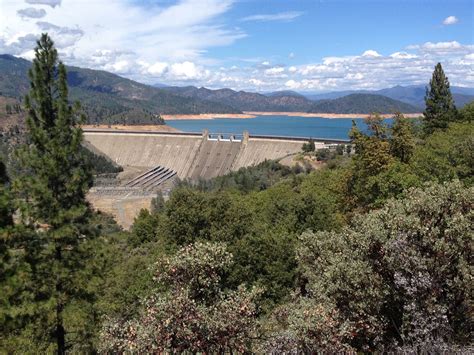 shasta dam project sets   trump california showdown drought  kqed science