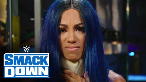 video smackdown 9 18 bayley attacks sasha banks during