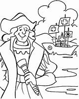 Nina Pinta Santa Maria Coloring Pages Getcolorings Color sketch template