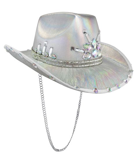 iridescent holographic rave bachelorette party metallic space cowgirl