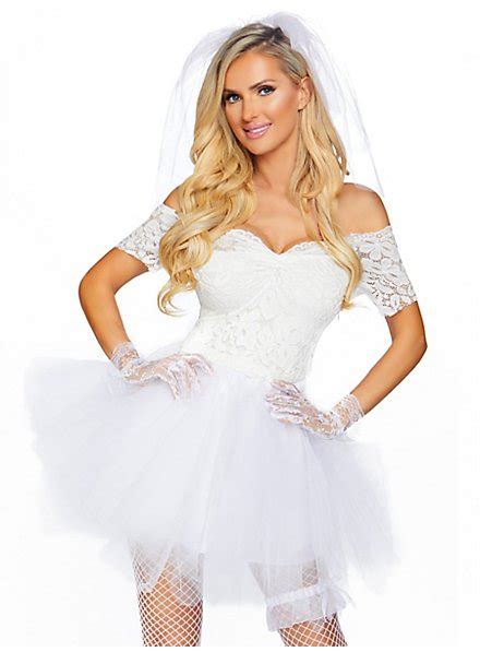 Sexy Wedding Dress Costume