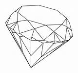 Diamond Drawing Outline Clipart Line Simple Clip Vector Illustration Sketch Resolution High Transparent Svg Openclipart Tumblr Designs Tattoo Google Clipartbest sketch template