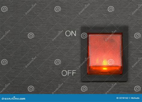 red switch button stock photo image  electricity