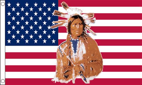 Usa Native American Flag Medium Mrflag