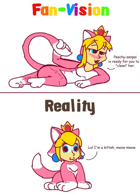 Catsuit Peach Super Mario Know Your Meme