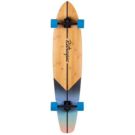 retrospec zed bamboo longboard skateboard complete cruiser walmartcom