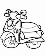 Scooter Hugolescargot Stampare Transport Webtech360 Motorcycles Scooters sketch template