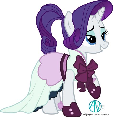 rarity ponytail hairstyle vector  arifproject  deviantart