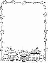 Border Coloring Pages Color Borders Printable Christmas Getcolorings Result sketch template
