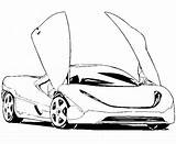 Coloring Lamborghini Kleurplaat Tuning Bestappsforkids Sprint Wingless Gratuitement Coloriages sketch template