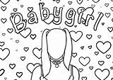 Ddlg Babygirl sketch template
