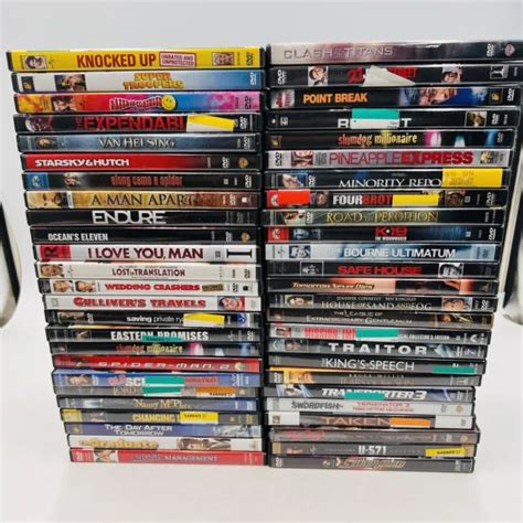 lot of 50 dvds wholesale bulk dvds lot a list dvd movies as