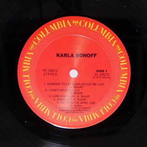 米 Karla Bonoff Same Columbia Pc34672 Lp その他 ｜売買されたオークション情報、yahooの商品情報を