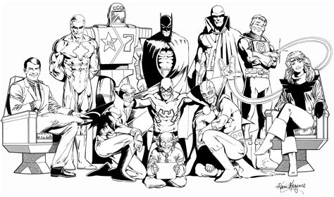 Justice League Class Of 87 Poster By Kevin Maguire In Malvin V S The