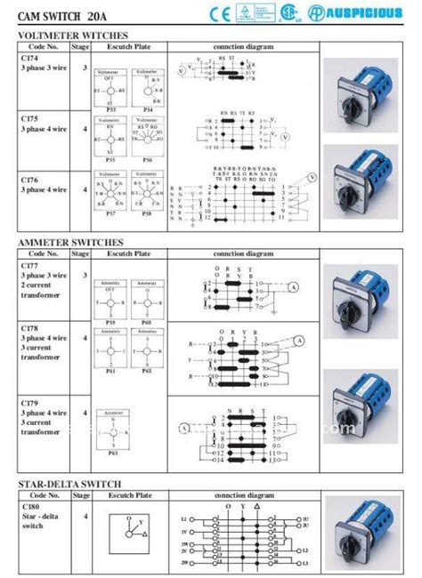 position rotary switch wiring diagram