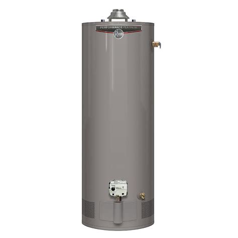 rheem performance platinum  gal gas water heater   year warranty  home depot canada