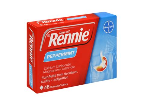 rennie duo heartburn indigestion tablets
