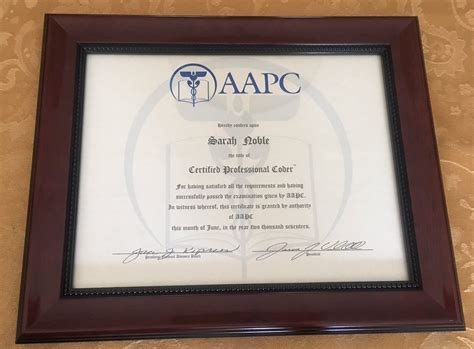 aapc certificate