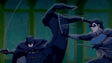 Batman Vs Robin Batman And Nightwing Attacked Clip