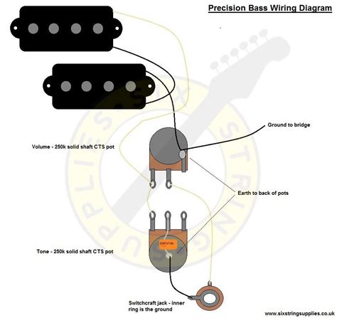 pin   stocking   guitar stuff wiring diagram bass diy amplifier