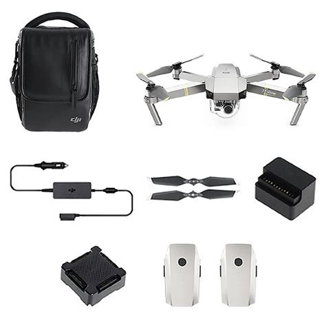 dji mavic pro platinum drone fly  combo kit reviews