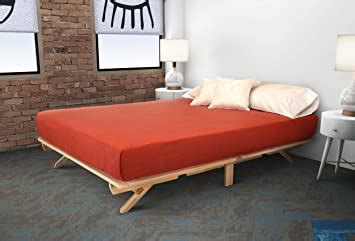 amazoncom kd frames fold platform bed xl twin furniture decor