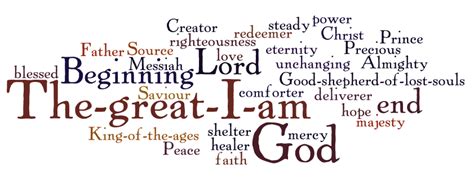 Loves Living Word Ministries I Am The Great I Am